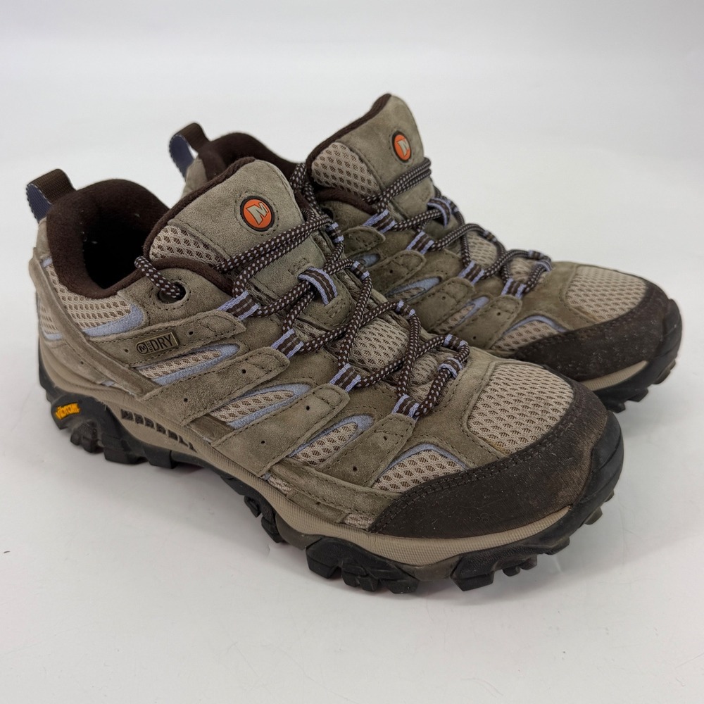 Merrell Moab 2 Waterproof Hiking Shoes Women's 8.5 Dusty Olive J06030